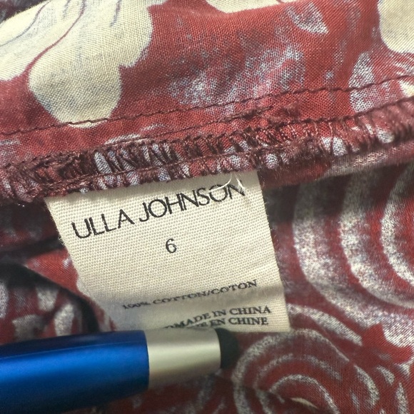 Ulla Johnson Lola Floral Tiered Minidress Heliotrope - Size 6 - Picture 11 of 11